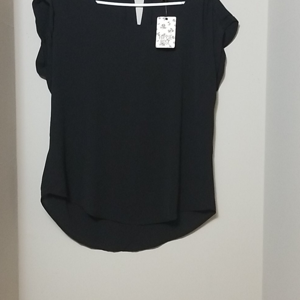 Sheer Black blouse